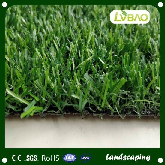 Ce Certificated Natural Green Artificial Garden Grass Lawn Carpert
