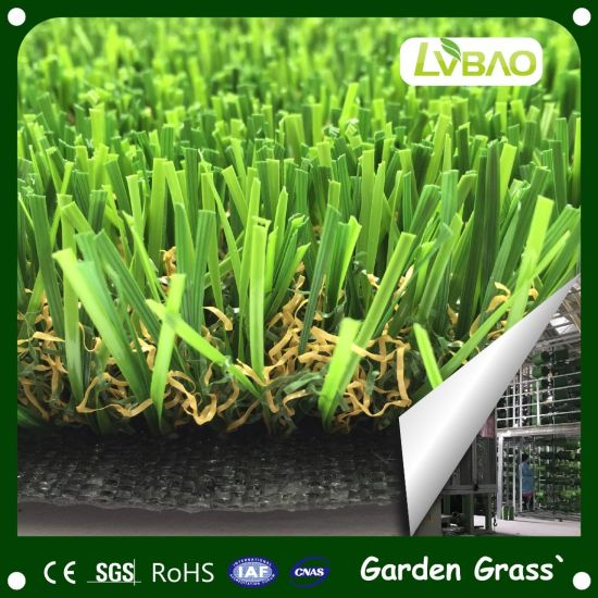 Natural-Looking Strong Yarn Lawn Garden Grass UV-Resistance Anti-Fire Landscaping Home Synthetic Monofilament Artificial Turf