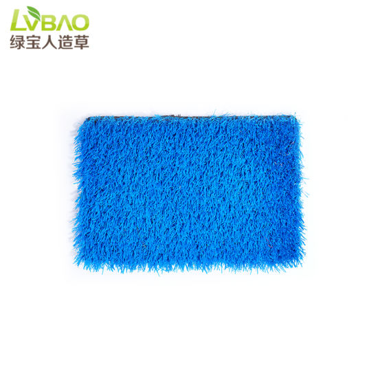 Blue Artificial Grass for DIY