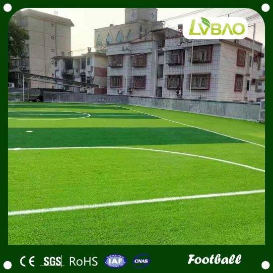 Best Choice PE Material Tile Football Grass Field Carpet for Sports