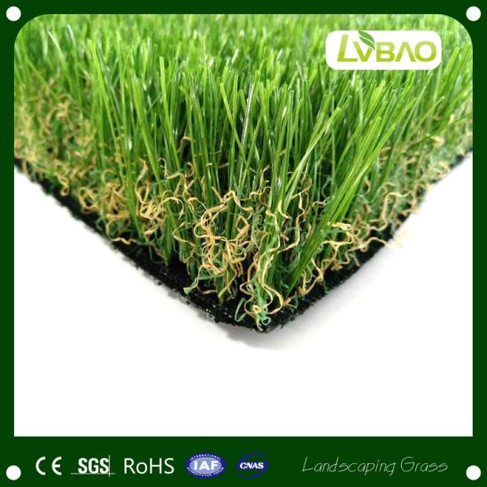 Waterproof Mat Landscaping Fire Classification E Grade Monofilament Comfortable Synthetic Artificial Turf