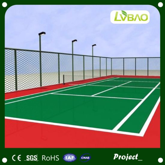 Badminton Court Flooring Landscape Decorative Synthetic Grass