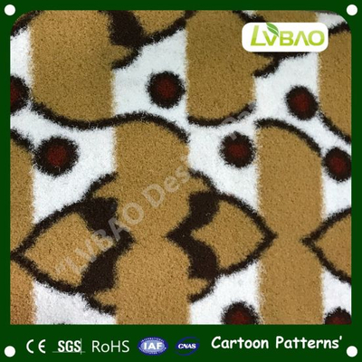 Anti-Fire Comfortable Cartoon Images Carpets Decoration Synthetic UV-Resistance Durable Landscaping Multipurpose Artificial Turf