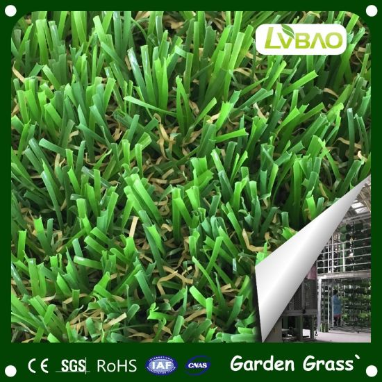 Natural-Looking Strong Yarn Lawn Monofilament Synthetic Home Landscaping Anti-Fire UV-Resistance Grass Garden Artificial Turf