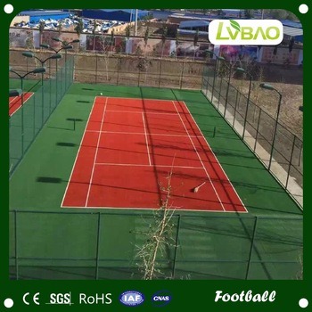 Flat Shape 10mm Tennis Sport Artificial Grass