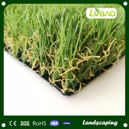 Synthetic Turf Lawn Natural-Looking Multipurpose Yard Landscaping Small Mat Anti-Fire Artificial Turf