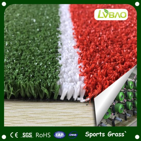 Playground Indoor Outdoor UV-Resistance Strong Fabrillated Yarn PE PP Sports Durable Synthetic Grass Anti-Fire Artificial Turf