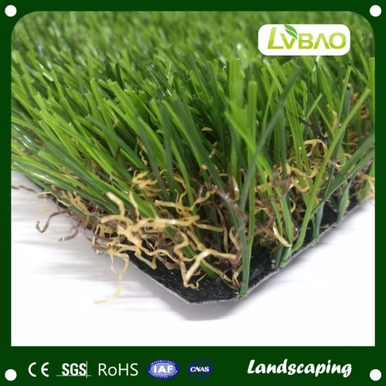 Artificial Grass Green Carpet for Gardens Green Color 40mm Pile High PP+PE