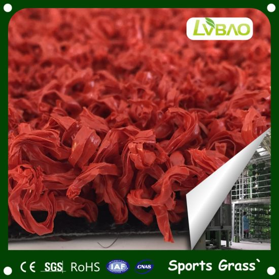 UV-Resistance Playground Grass Anti-Fire Indoor Outdoor Strong Fabrillated Yarn Synthetic Durable PE PP Sports Artificial Turf