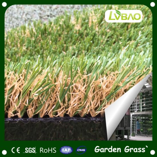 Home Synthetic Garden Grass Monofilament Lawn UV-Resistance Anti-Fire Strong Yarn Natural-Looking Landscaping Artificial Turf