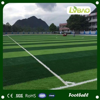 50mm Porous Sports Artificial Grass for Soccer Football