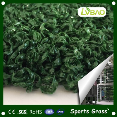 Indoor Outdoor Strong Fabrillated Yarn Grass Anti-Fire UV-Resistance Playground PE PP Synthetic Durable Sports Artificial Turf