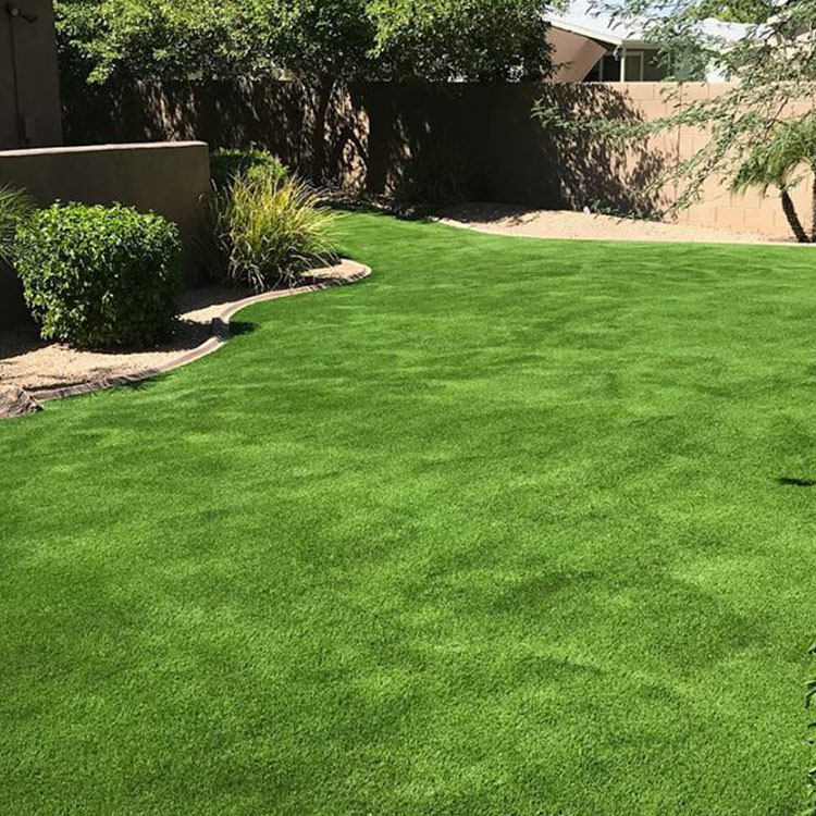 3-Tone Landscape Fake Grass Turf South Africa Synthetic Artificial Grass for Hotel Garden