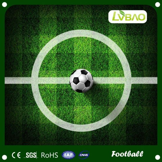 Simple to Install Artificial Grass Tile for Cage Football Court