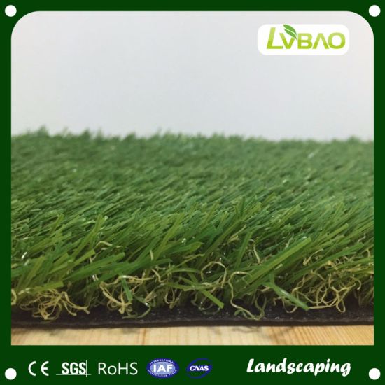 UV-Resistance Strong Yarn Natural-Looking Fire Classification E Grade China Manufacturer Supply Artificial Turf
