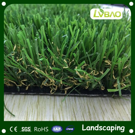 Home Landscaping Decoration Synthetic Monofilament Yarn Comfortable Artificial Turf