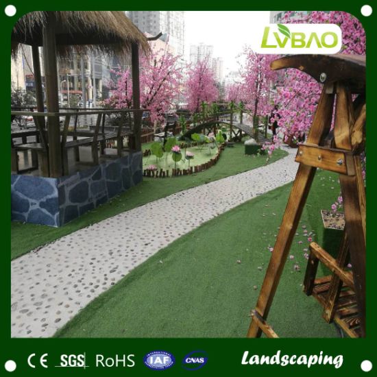 PP Bottom Interlocking Artificial Grass Tile