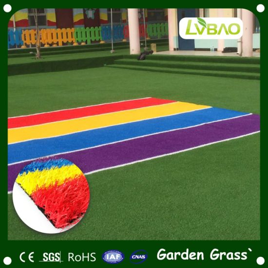 Home Lawn Commercial Garden Grass Decoration Durable UV-Resistance Landscaping Fake Synthetic Artificial Turf