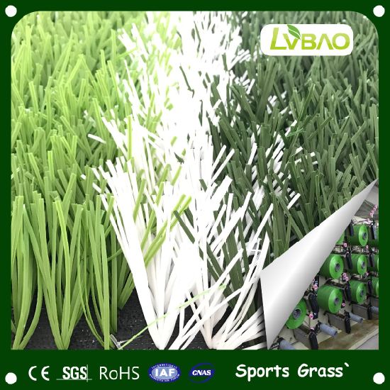 50mm Football Synthetic Synthetic Green Lawn Fake Turf Soccer Artificial Grass