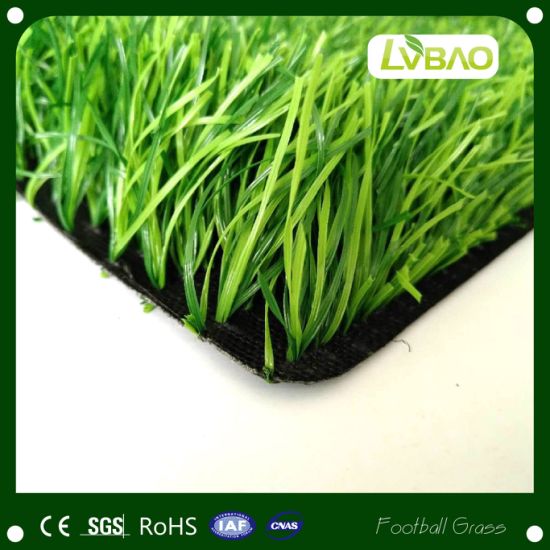 Fake Fire Classification E Grade Diamond Shape Waterproof Synthetic Football Grass Artificial Turf