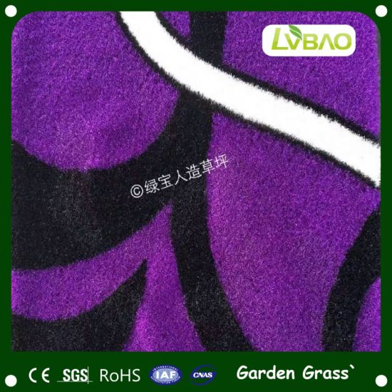Customization Logo Lawn with Waterproof Comfortable Environmental Friendly Fake Yarn Decorational Mat Artificial Grass