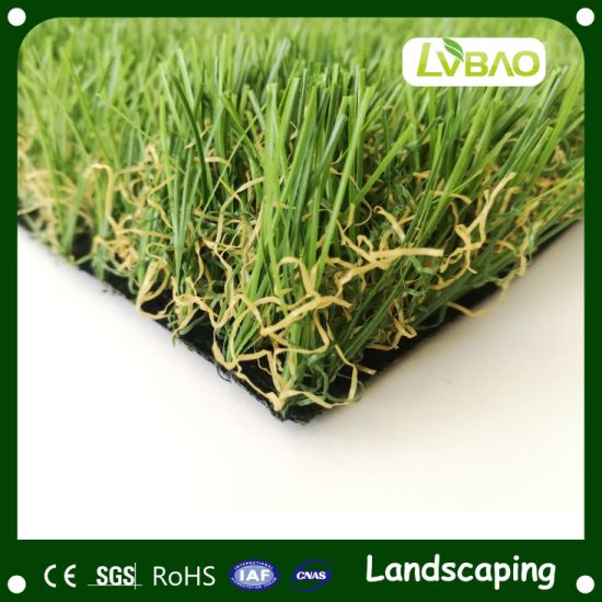 Customization Waterproof Comfortable Home&Garden Decoration Environmental Friendly Fake Yarn Artificial Grass