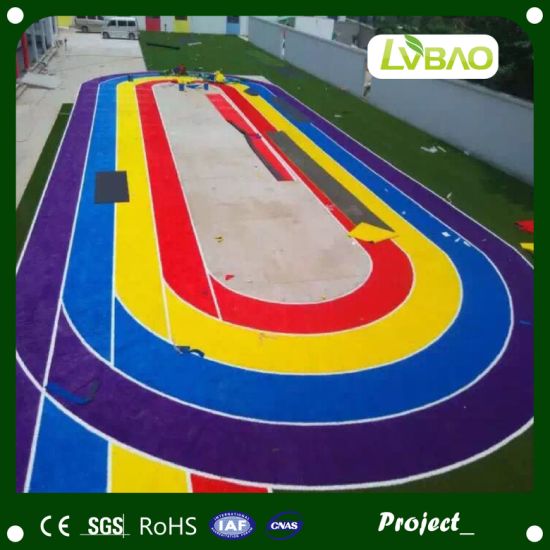 30mm Multicolor Decoration Kindergarten Artificial Grass